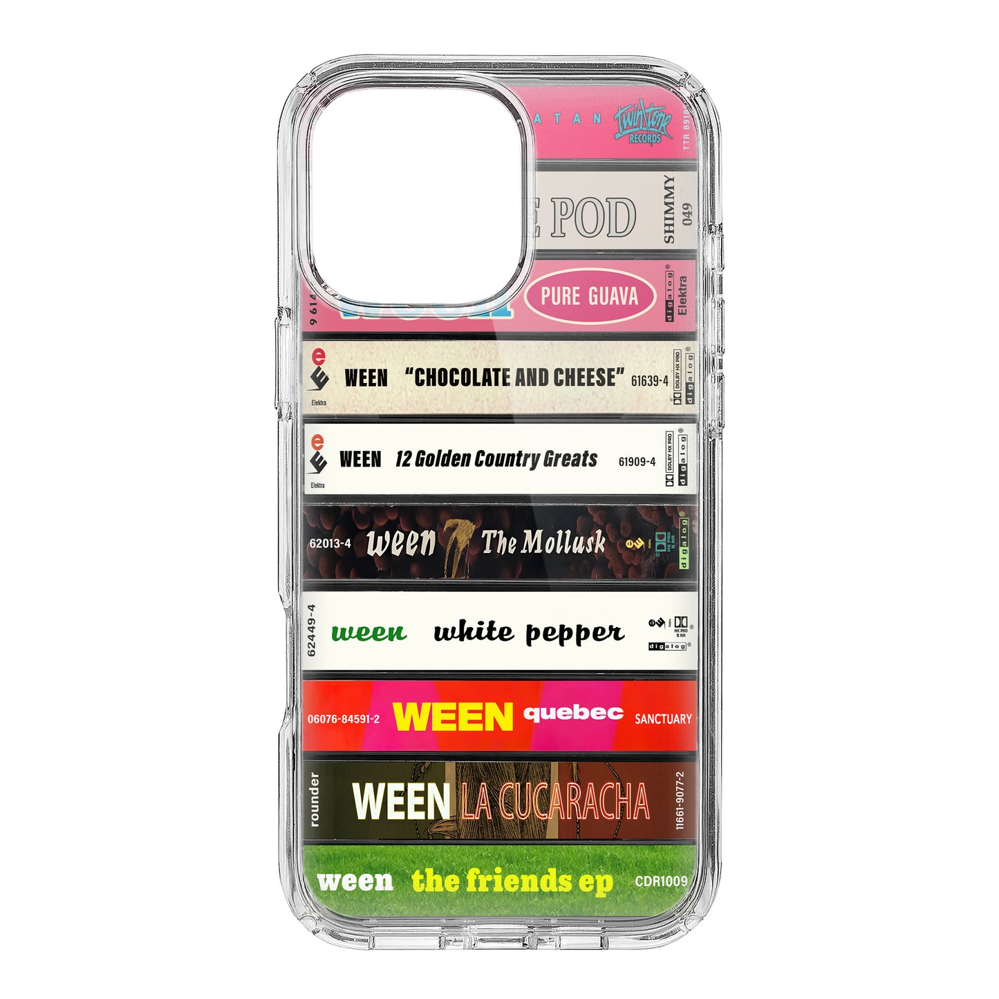 Ween Albums Cassette Collection Retro Phone Case