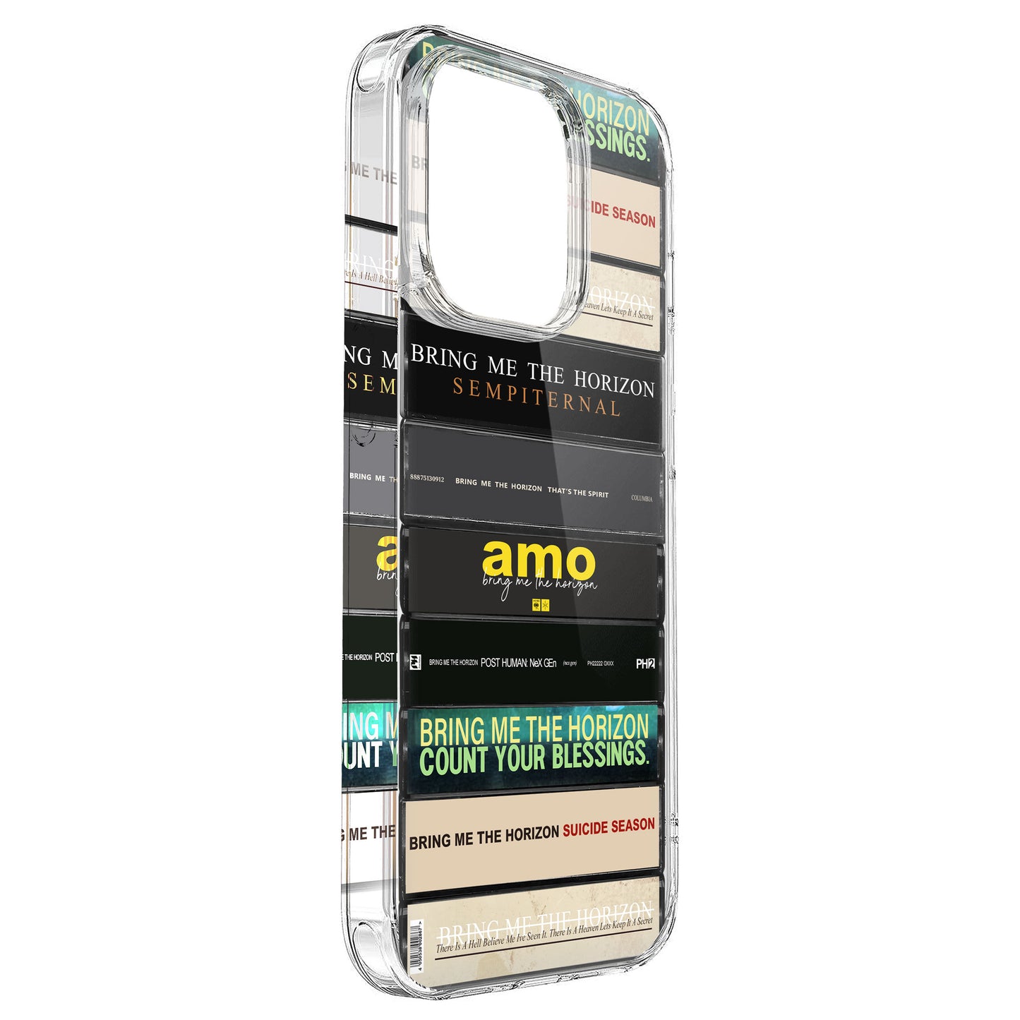 Bring Me the Horizon Albums Cassette Collection Retro Phone Case