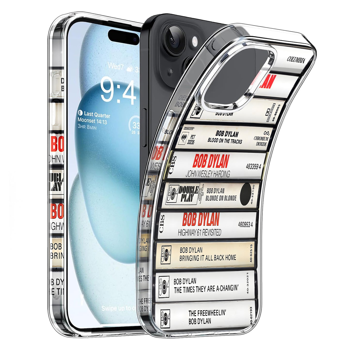Bob Dylan Albums Cassette Collection Retro MagSafe Phone Case