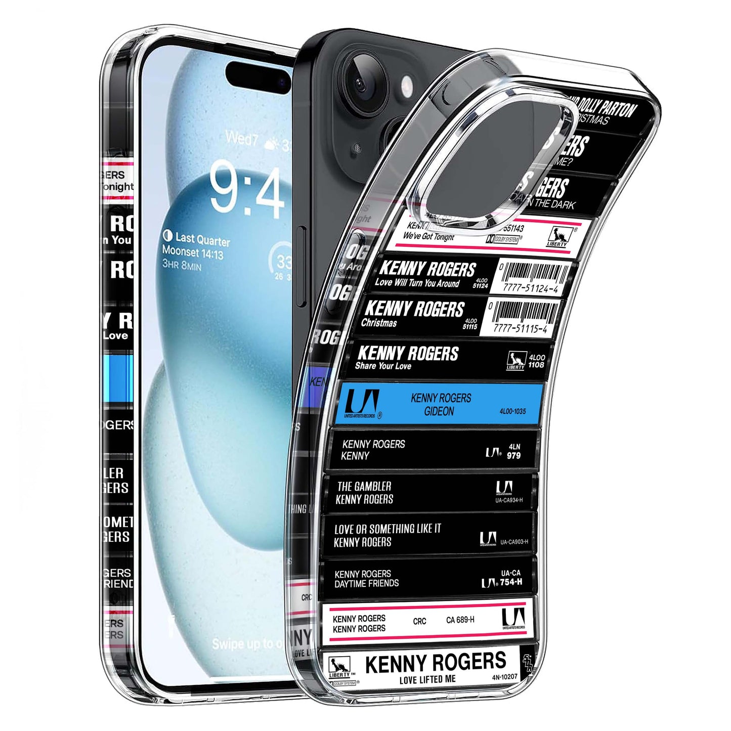 Kenny Rogers Albums Cassette Collection Retro MagSafe Phone Case