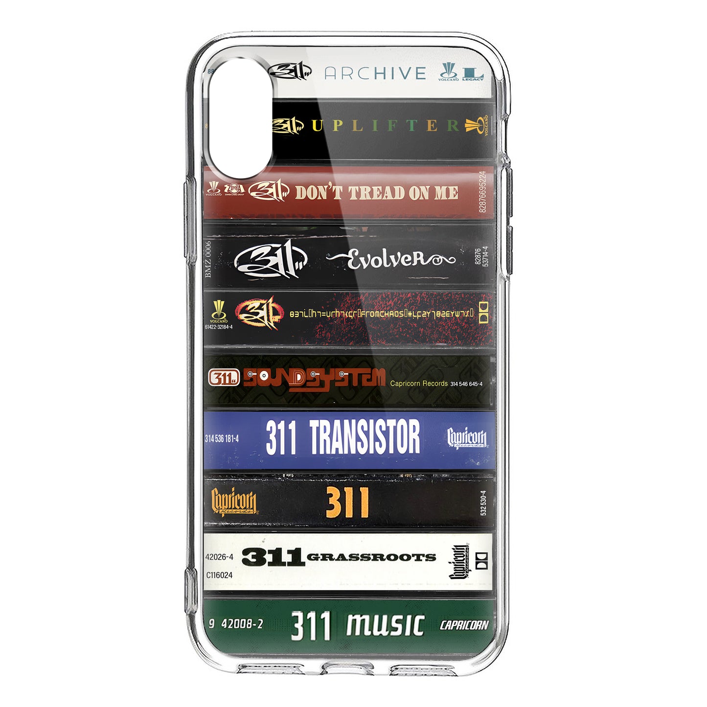 311 Albums Cassette Collection Retro Phone Case
