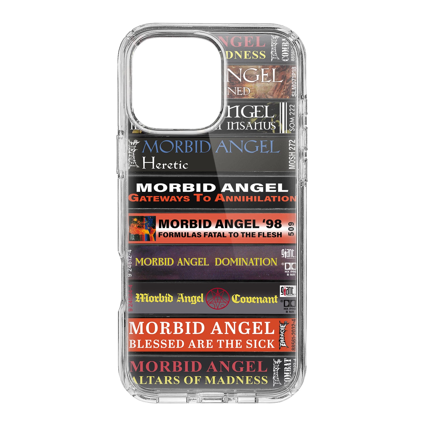 Morbid Angel Albums Cassette Collection Retro Phone Case