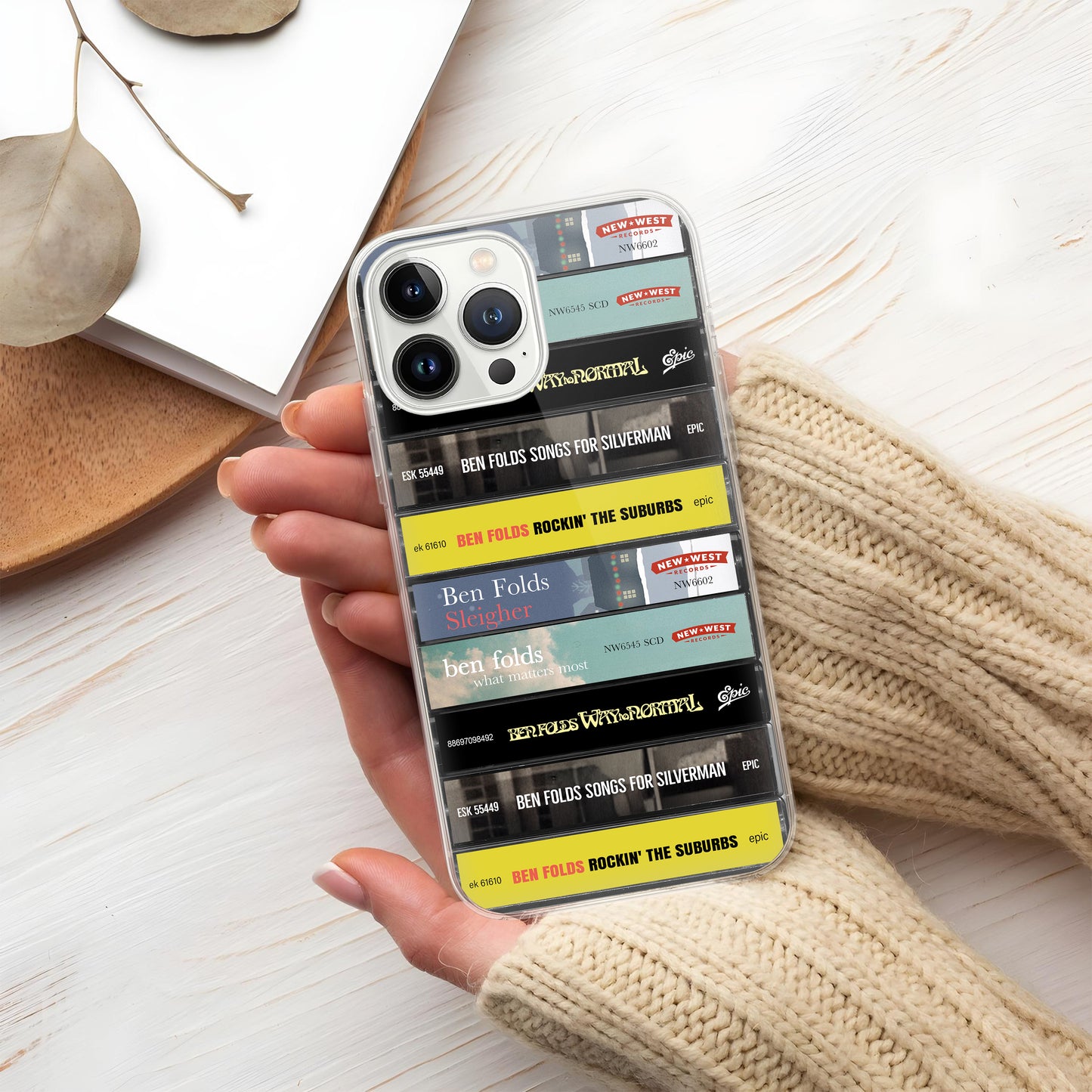 Ben Folds Albums Cassette Collection Retro Phone Case