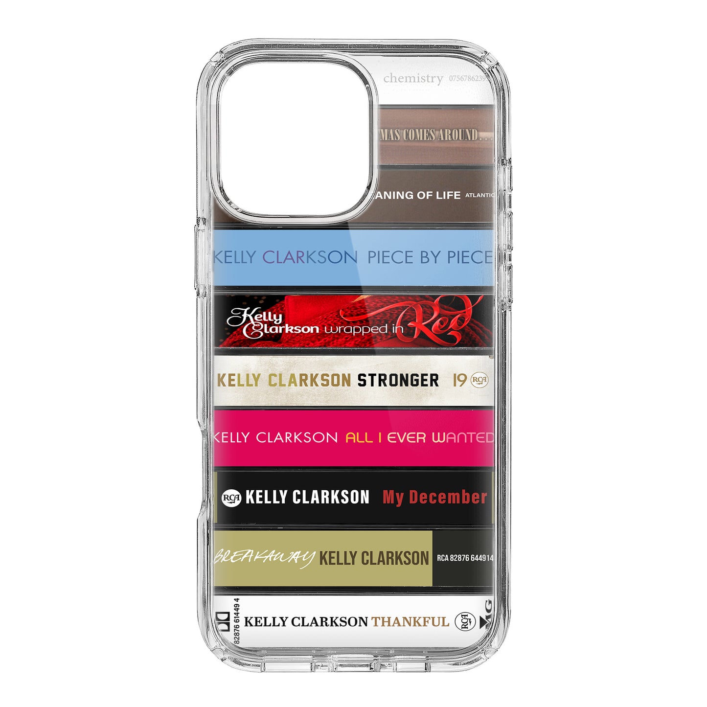 Kelly Clarkson Albums Cassette Collection Retro Phone Case