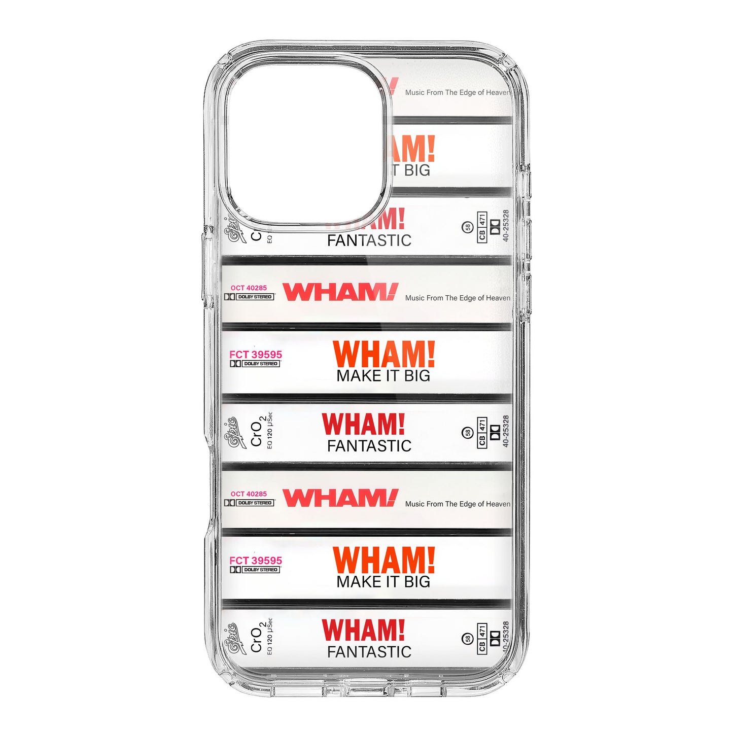 Wham! Albums Cassette Collection Retro Phone Case