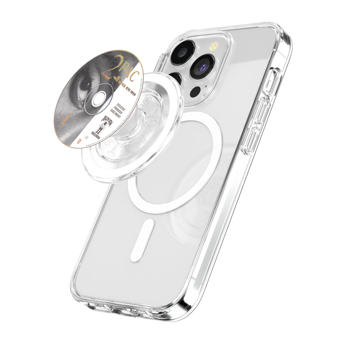 All Eyez On Me CD Magnetic Phone Grip - 2Pac