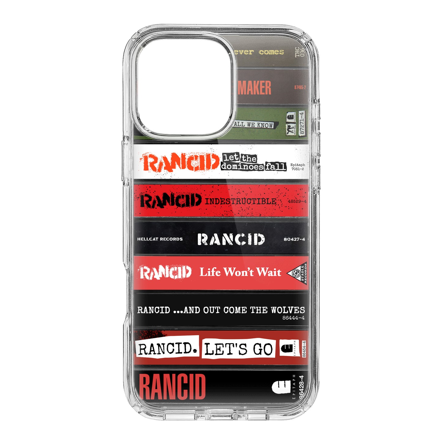 Rancid Albums Cassette Collection Retro Phone Case
