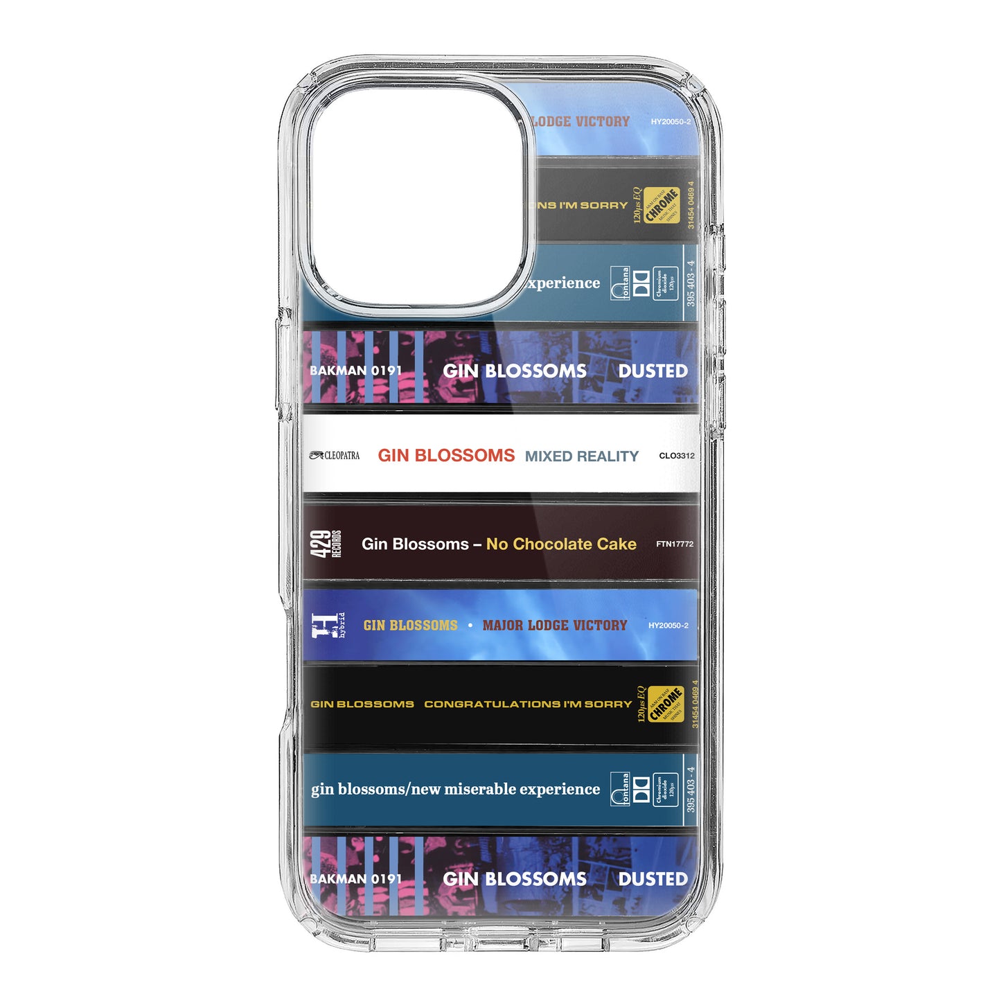 Gin Blossoms Albums Cassette Collection Retro Phone Case
