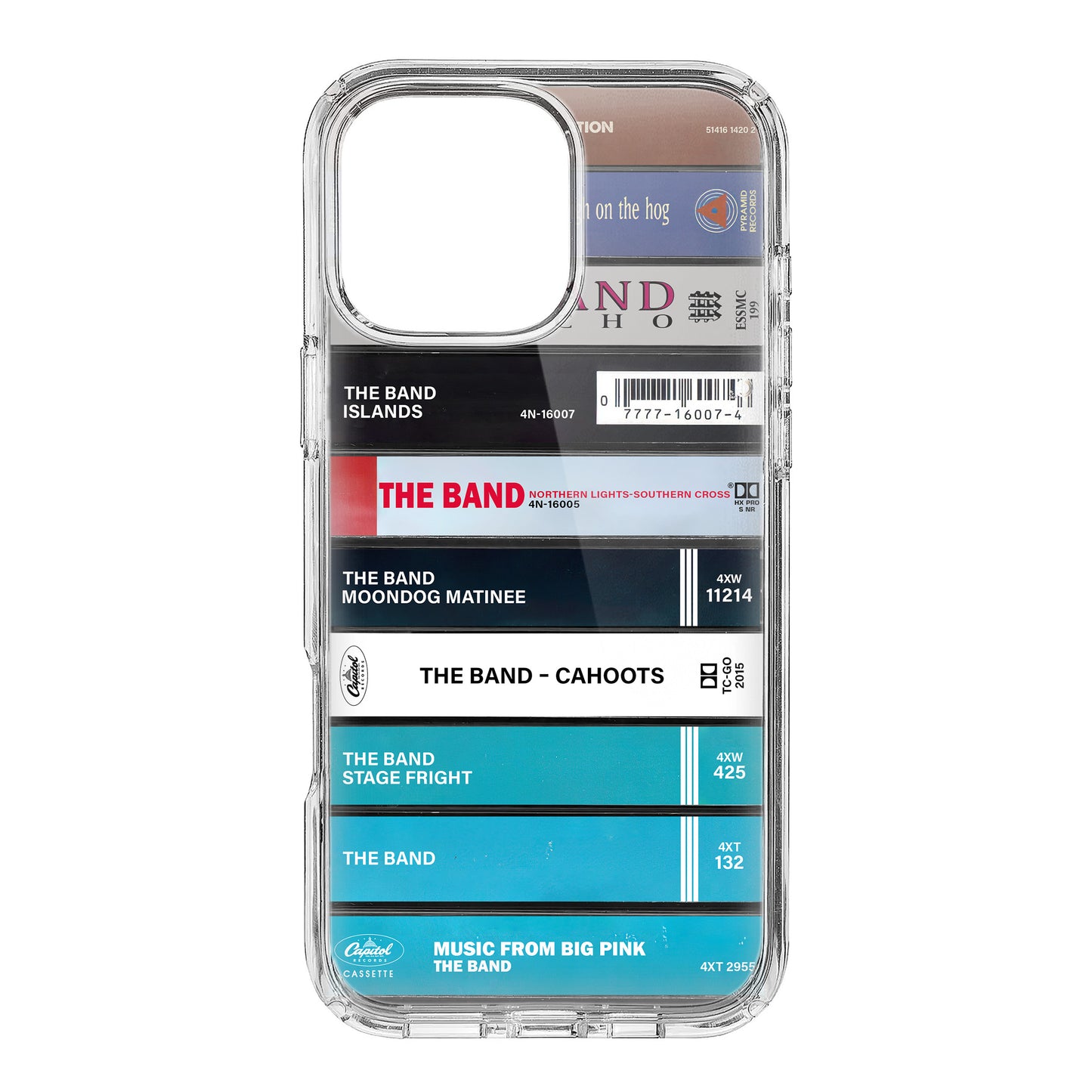 The Band Albums Cassette Collection Retro Phone Case