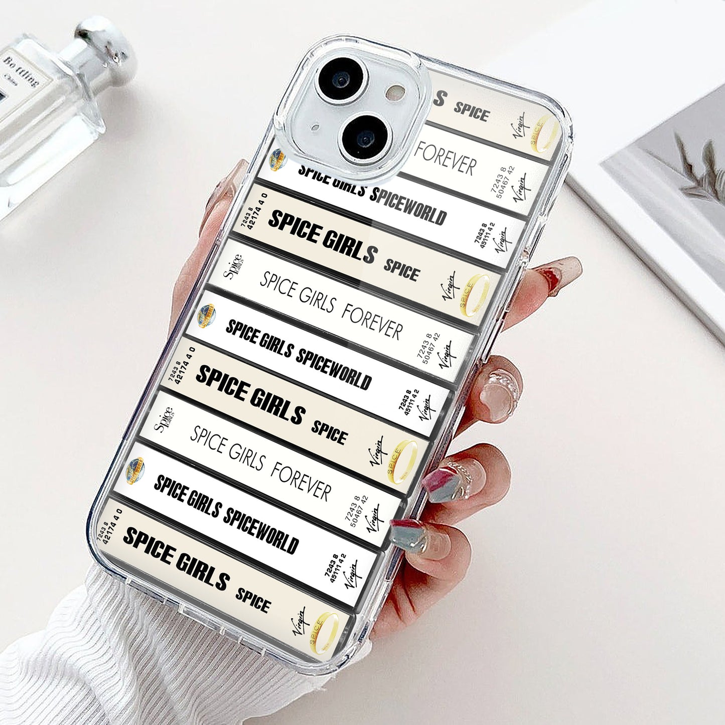 Spice Girls Albums Cassette Collection Retro Phone Case