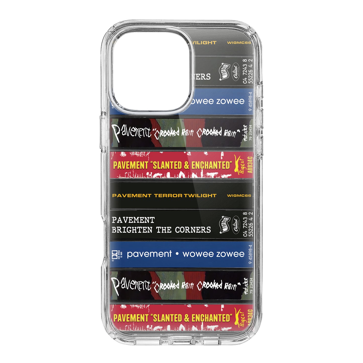 Pavement Albums Cassette Collection Retro Phone Case