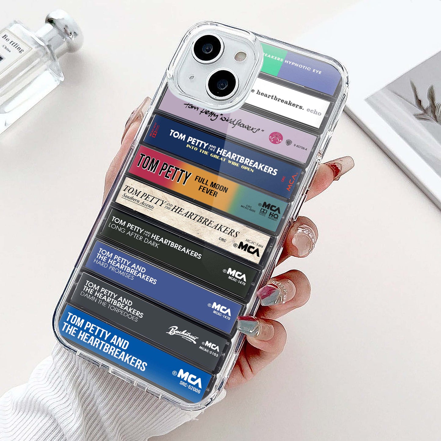 Tom Petty Albums Cassette Collection Retro Phone Case