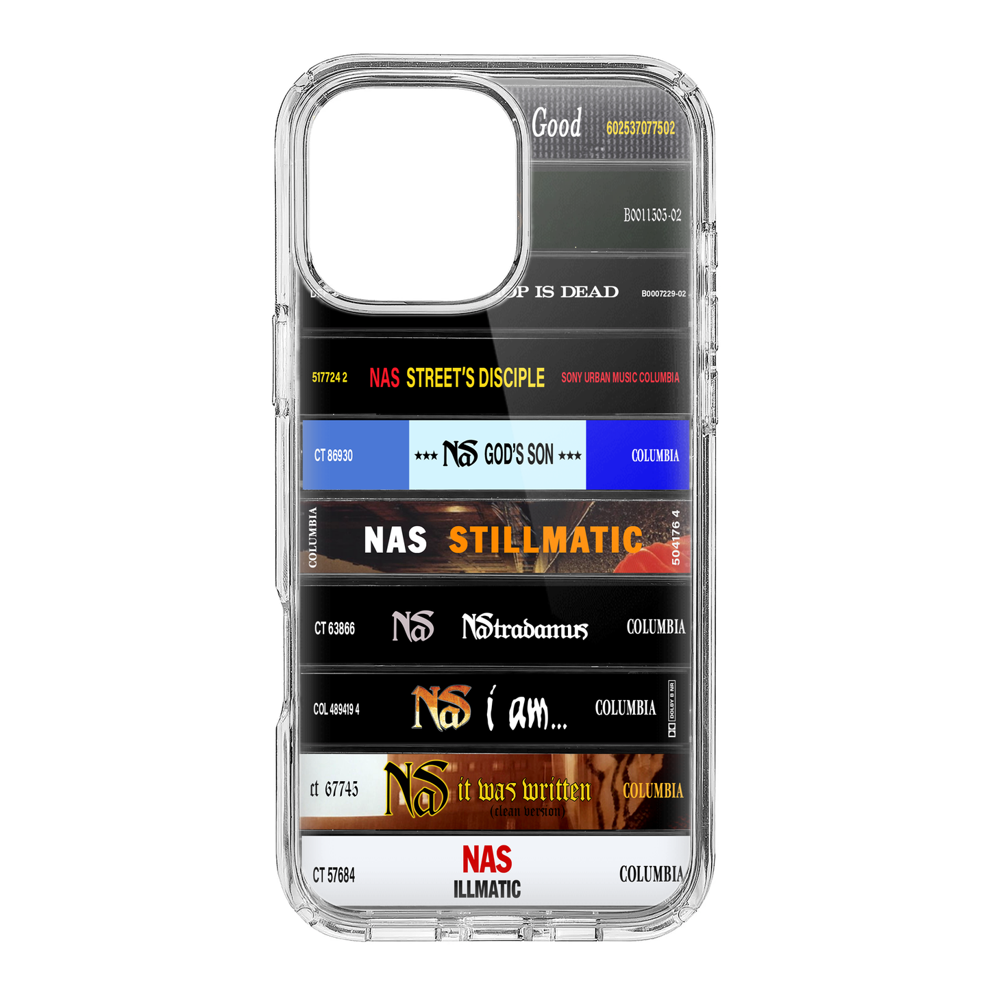 Nas Albums Cassette Collection Retro MagSafe Phone Case