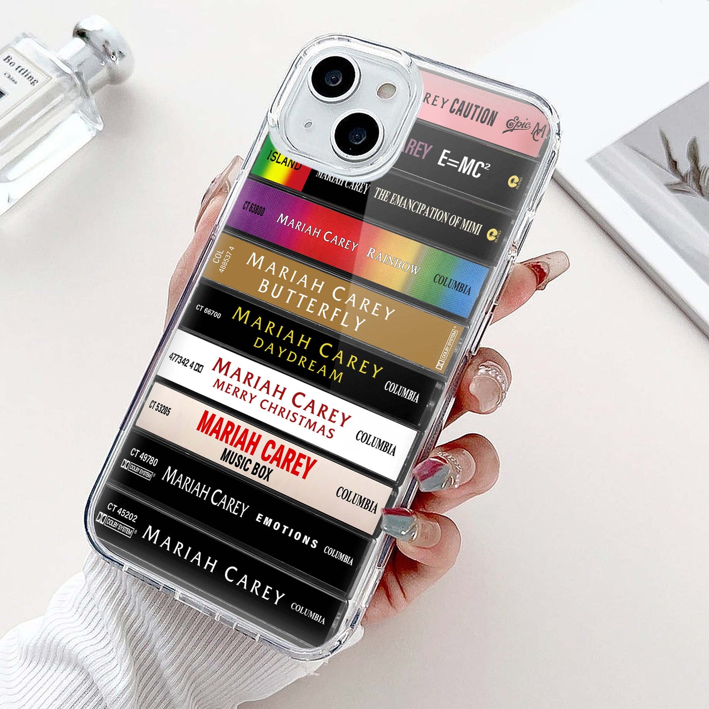Mariah Carey Albums Cassette Collection Retro MagSafe Phone Case