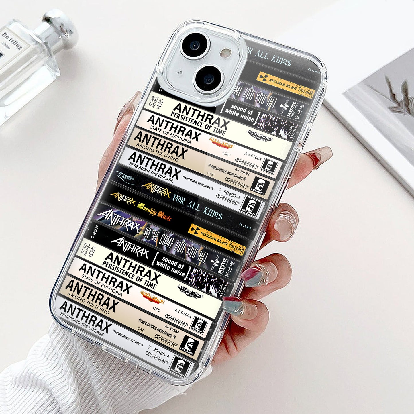Anthrax Albums Cassette Collection Retro Phone Case