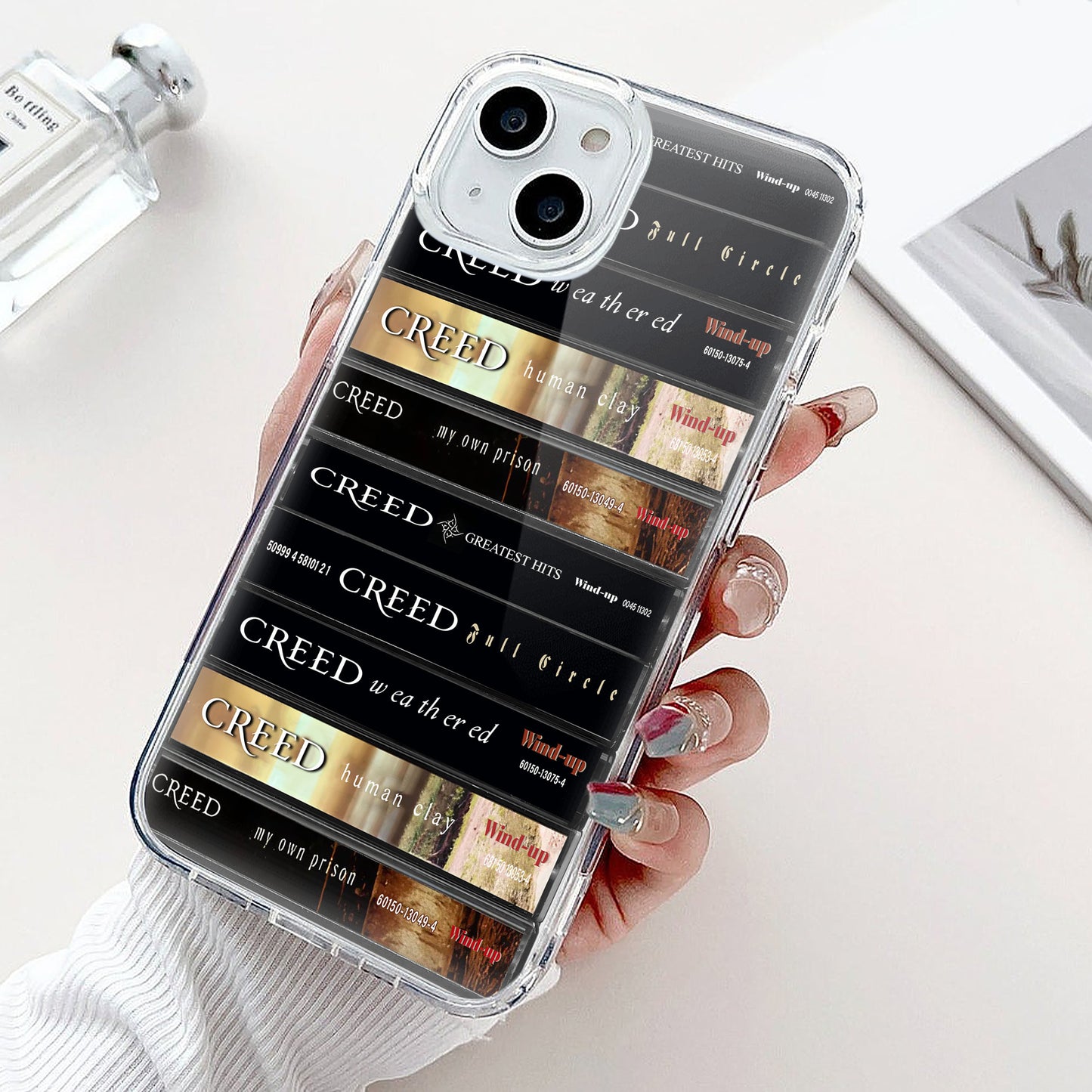 Creed Albums Cassette Collection Retro Phone Case