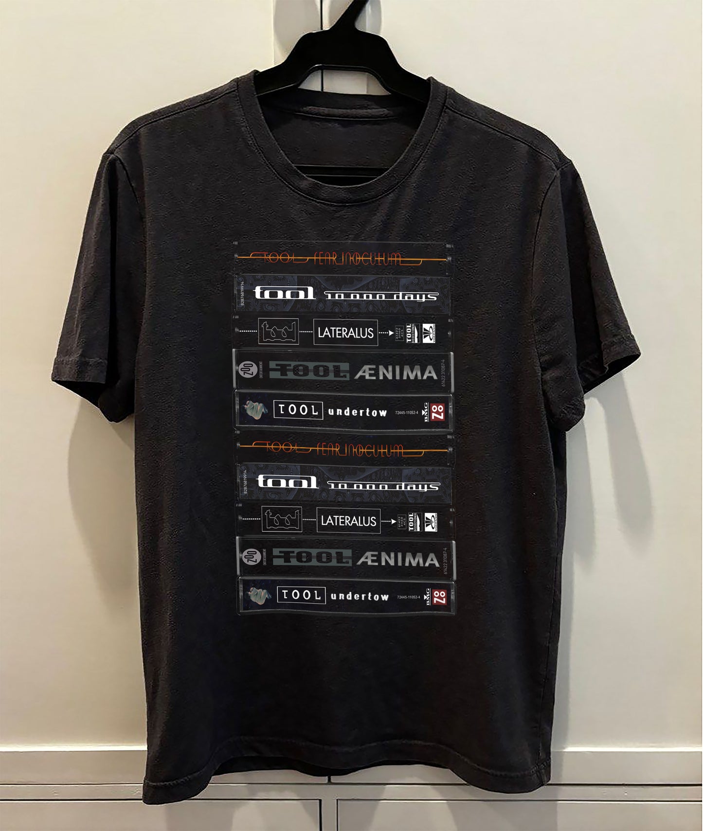 Tool Albums Cassette Retro Collection Premium Unisex T-Shirt