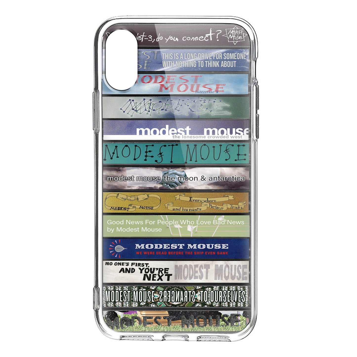 Modest Mouse Albums Cassette Collection Retro Phone Case