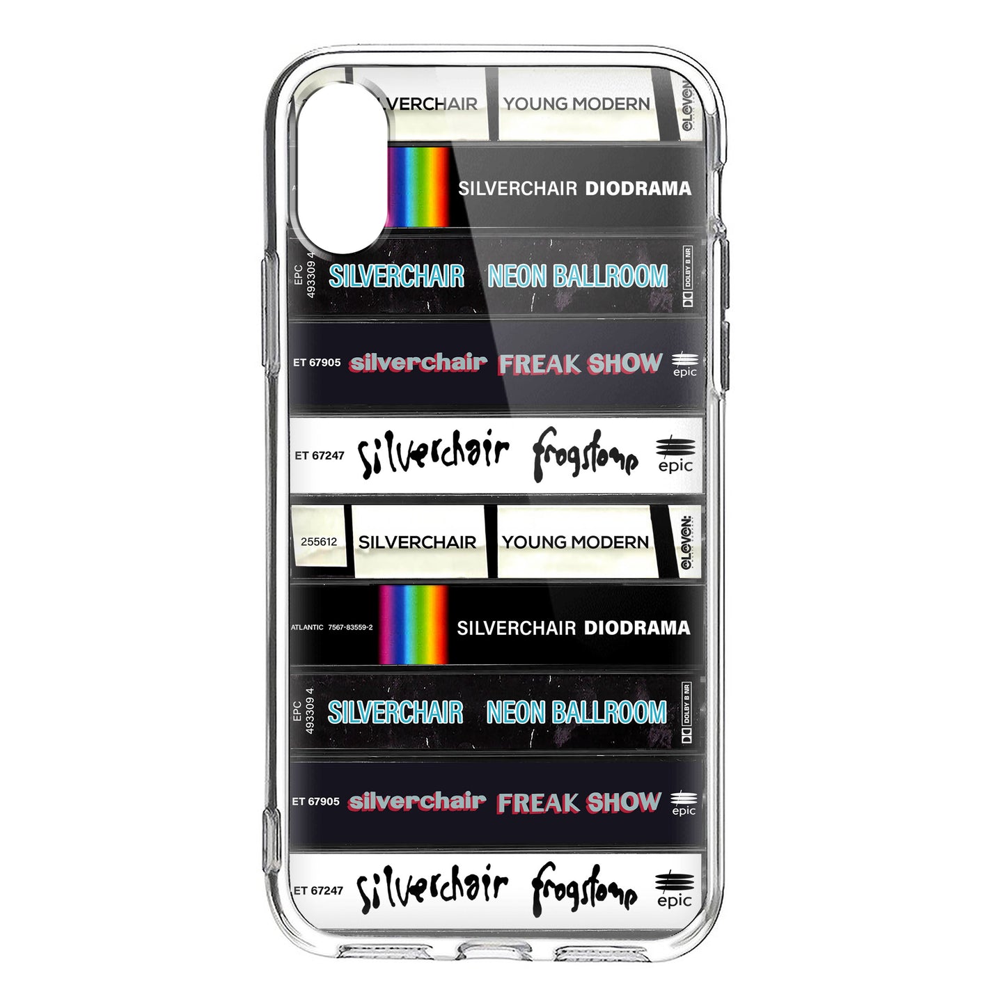 Silverchair Albums Cassette Collection Retro Phone Case