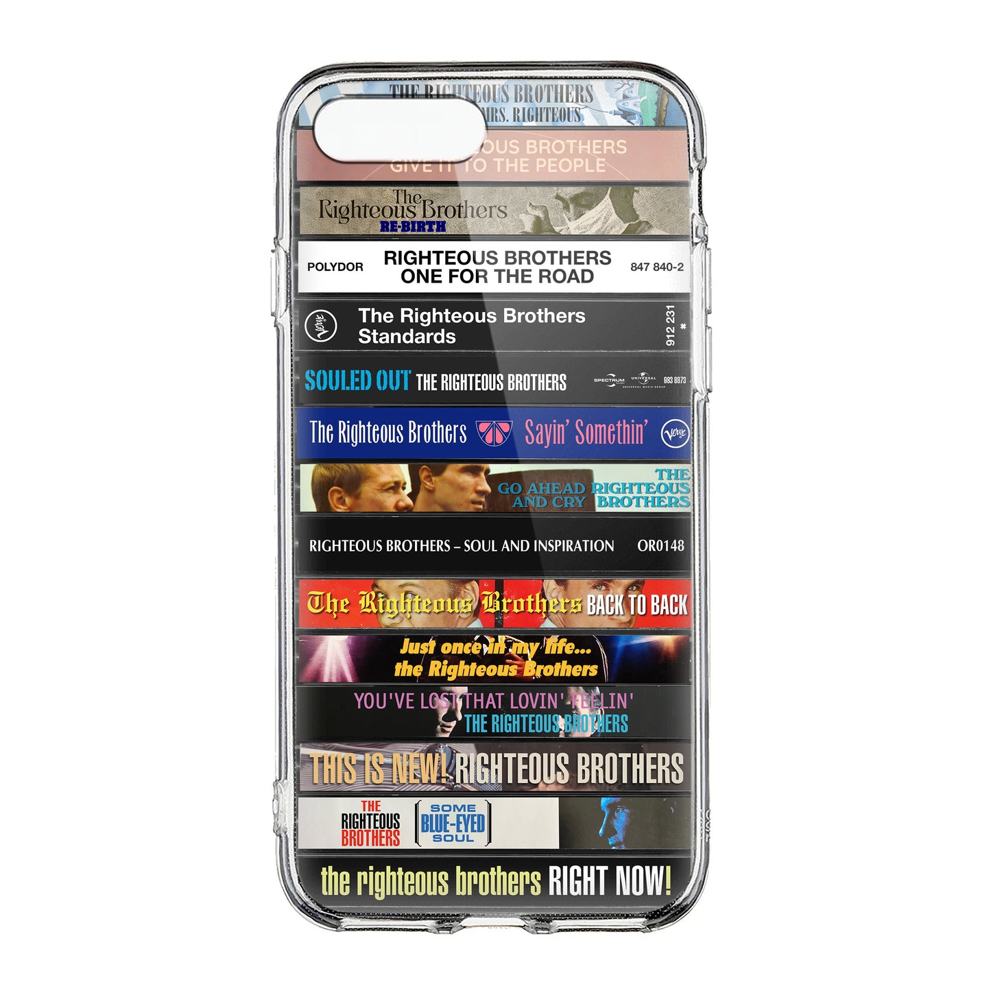 The Righteous Brothers Albums Cassette Collection Retro Phone Case