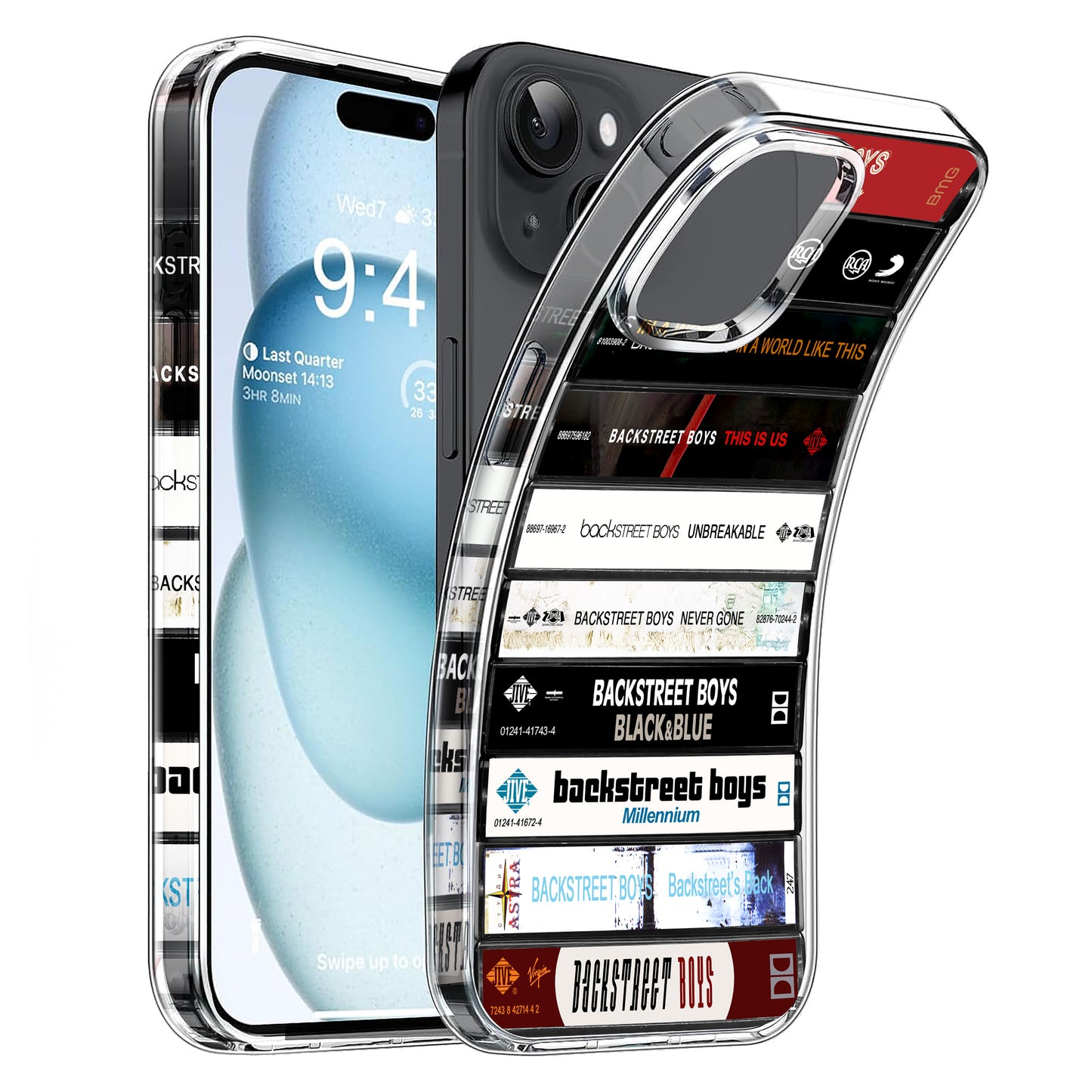 Backstreet Boys Albums Cassette Collection Retro MagSafe Phone Case