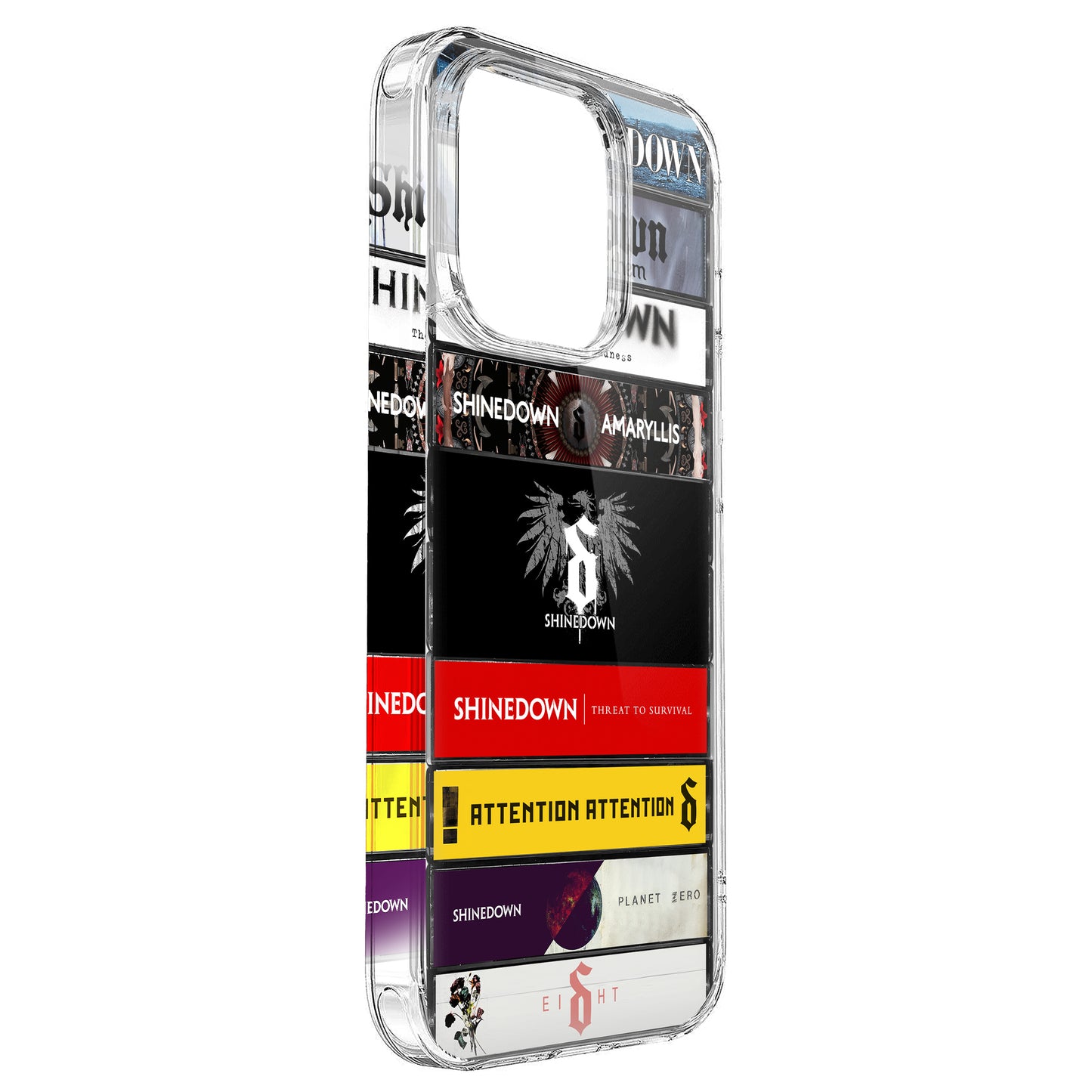 Shinedown Albums Cassette Collection Retro Phone Case - Logo Version