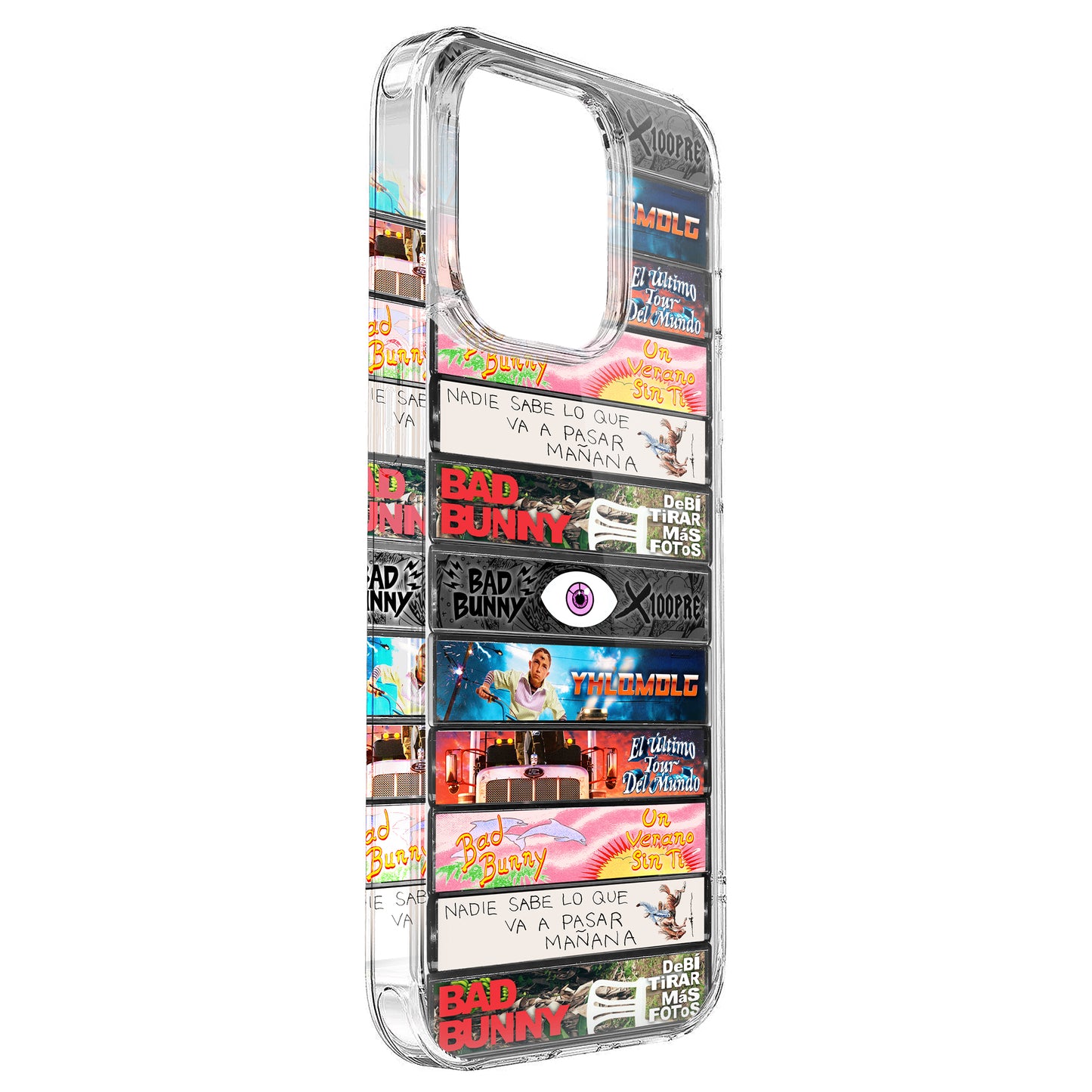 Bad Bunny Albums Cassette Collection Retro Phone Case