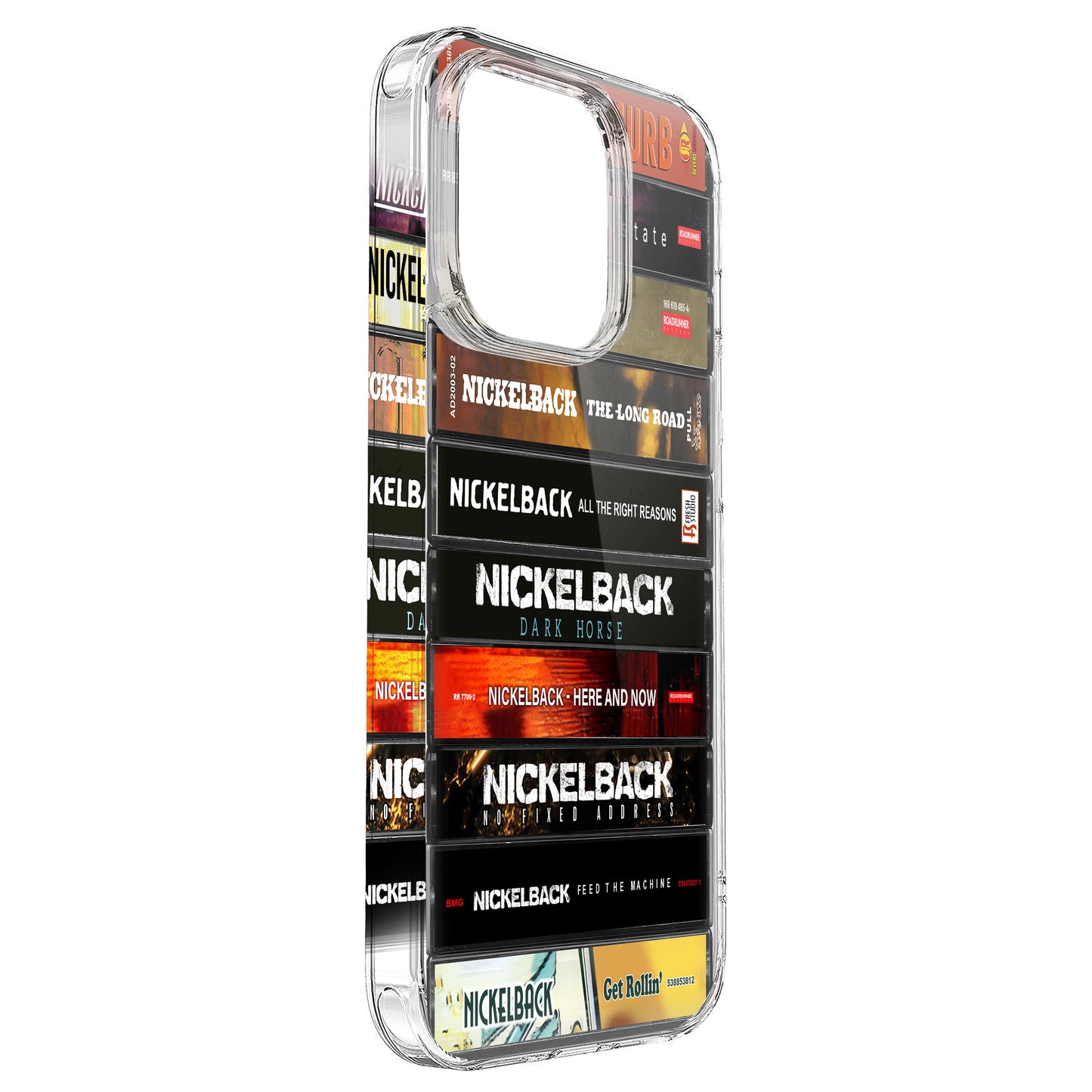 Nickelback Albums Cassette Collection Retro Phone Case