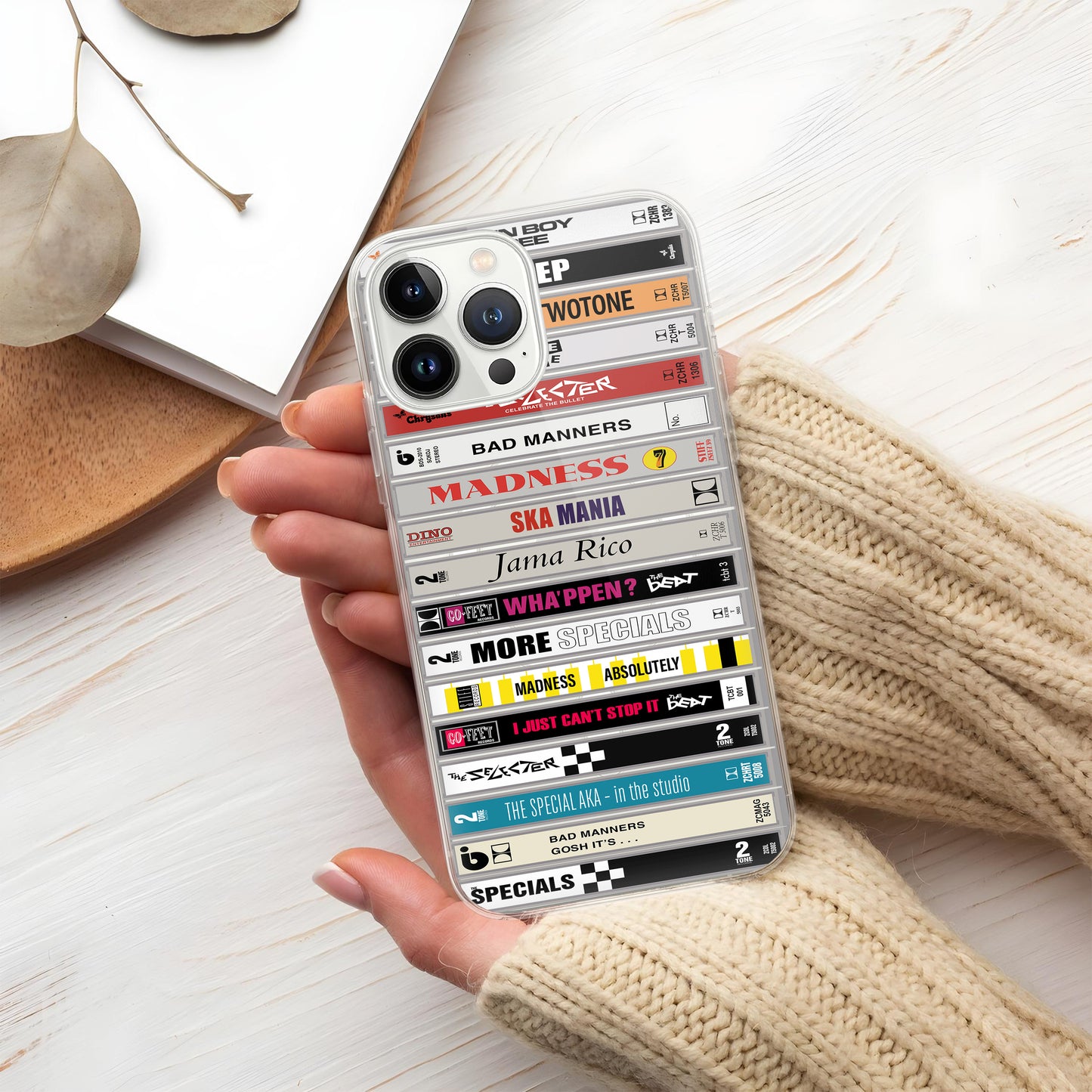 Ska 2-Tone 80s Albums Cassette Collection Retro MagSafe Phone Case