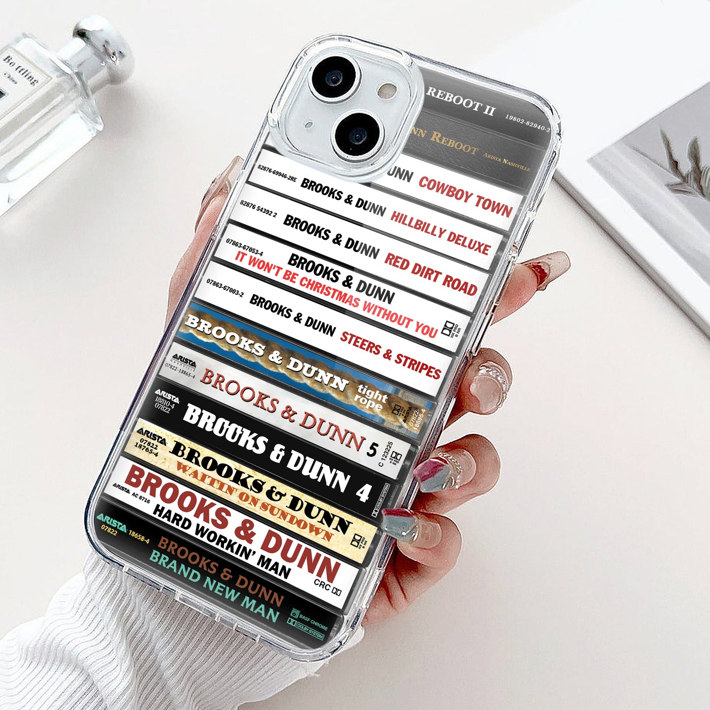 Brooks & Dunn Albums Cassette Collection Retro Phone Case