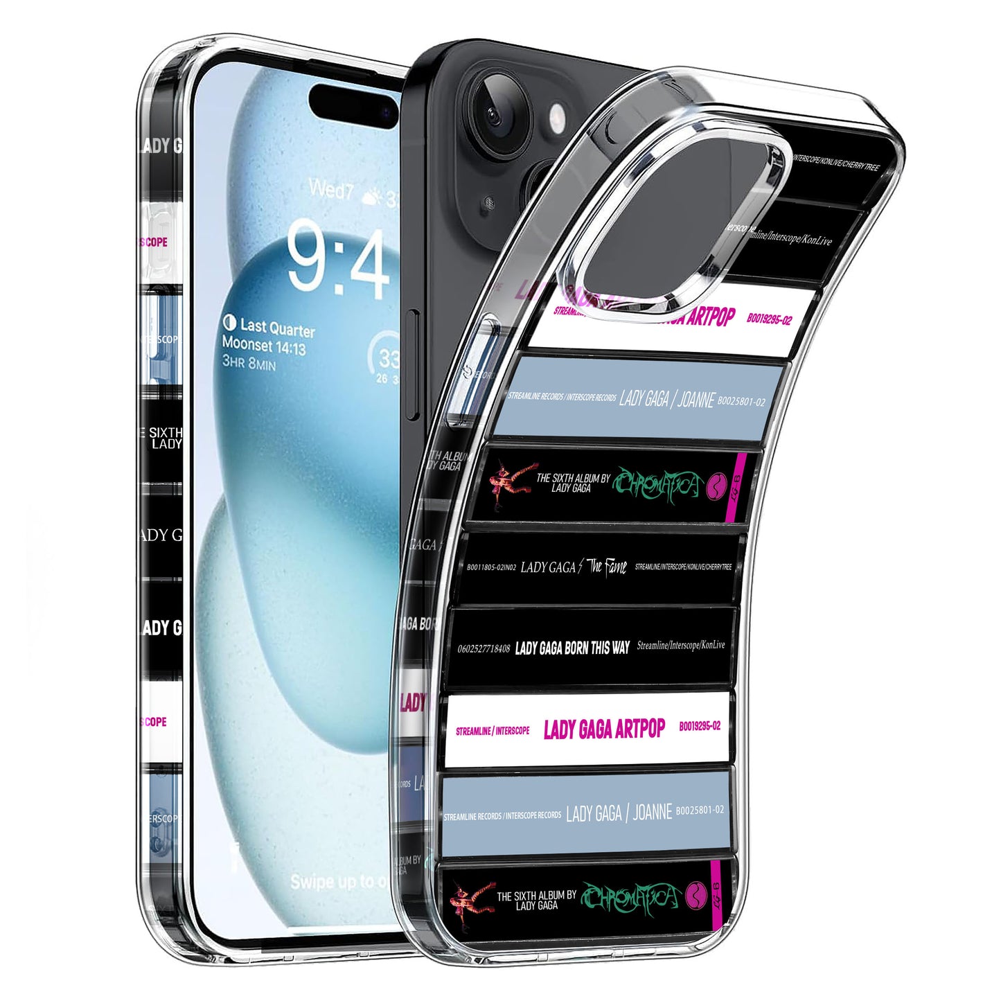 Lady Gaga Albums Cassette Collection Retro Phone Case