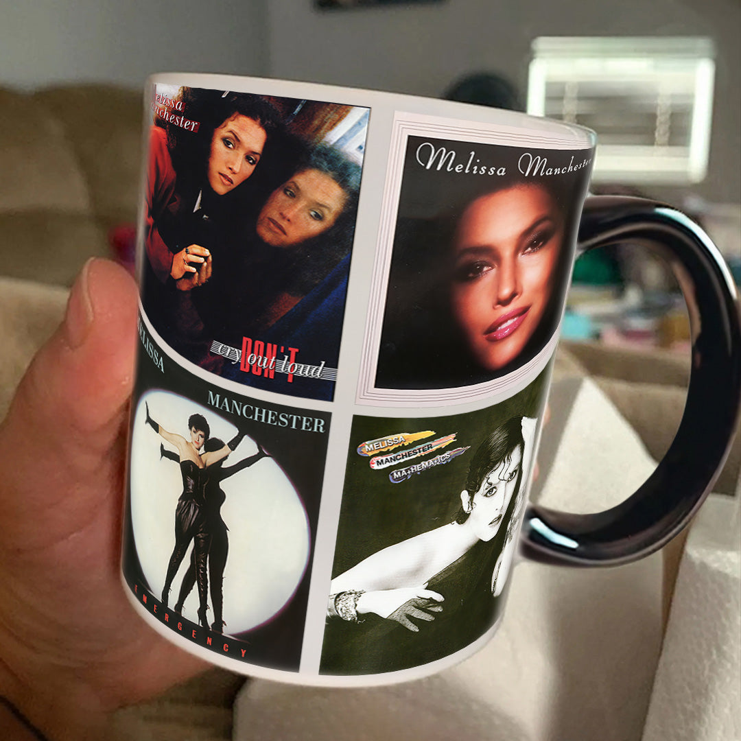 Melissa Manchester Albums Cover Collection Retro Mug