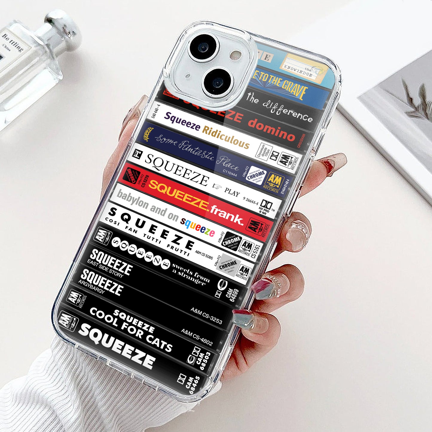 Squeeze Albums Cassette Collection Retro Phone Case