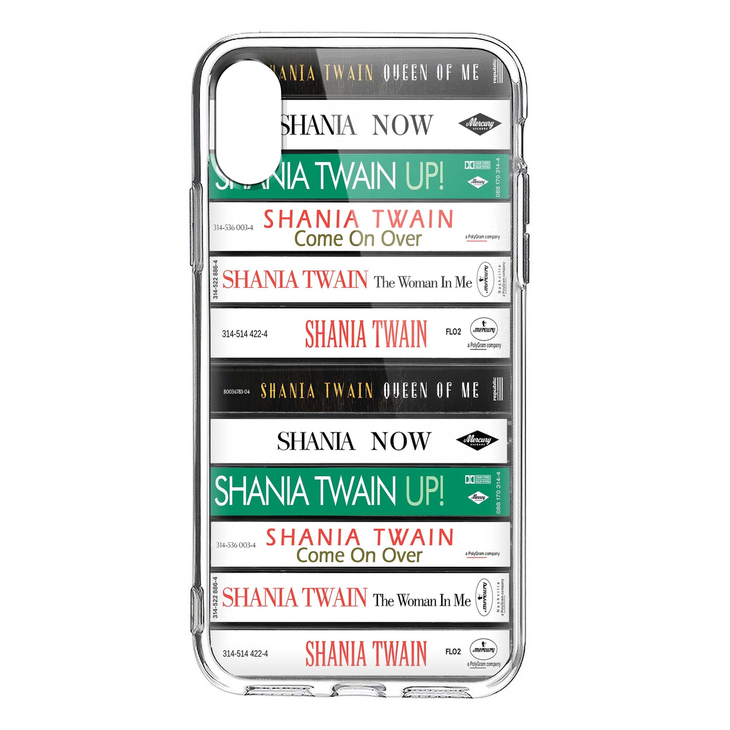 Shania Twain Albums Cassette Collection Retro MagSafe Phone Case