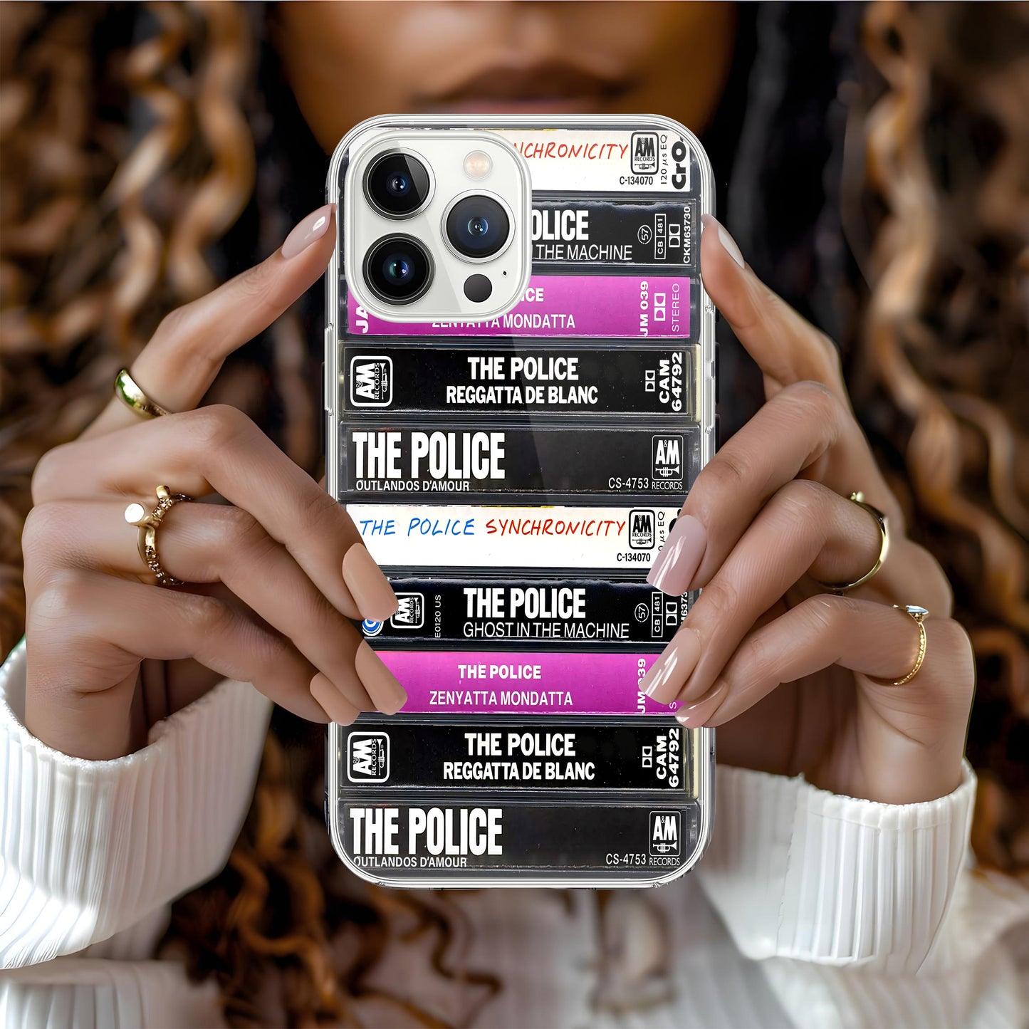 The Police Albums Cassette Collection Retro Phone Case