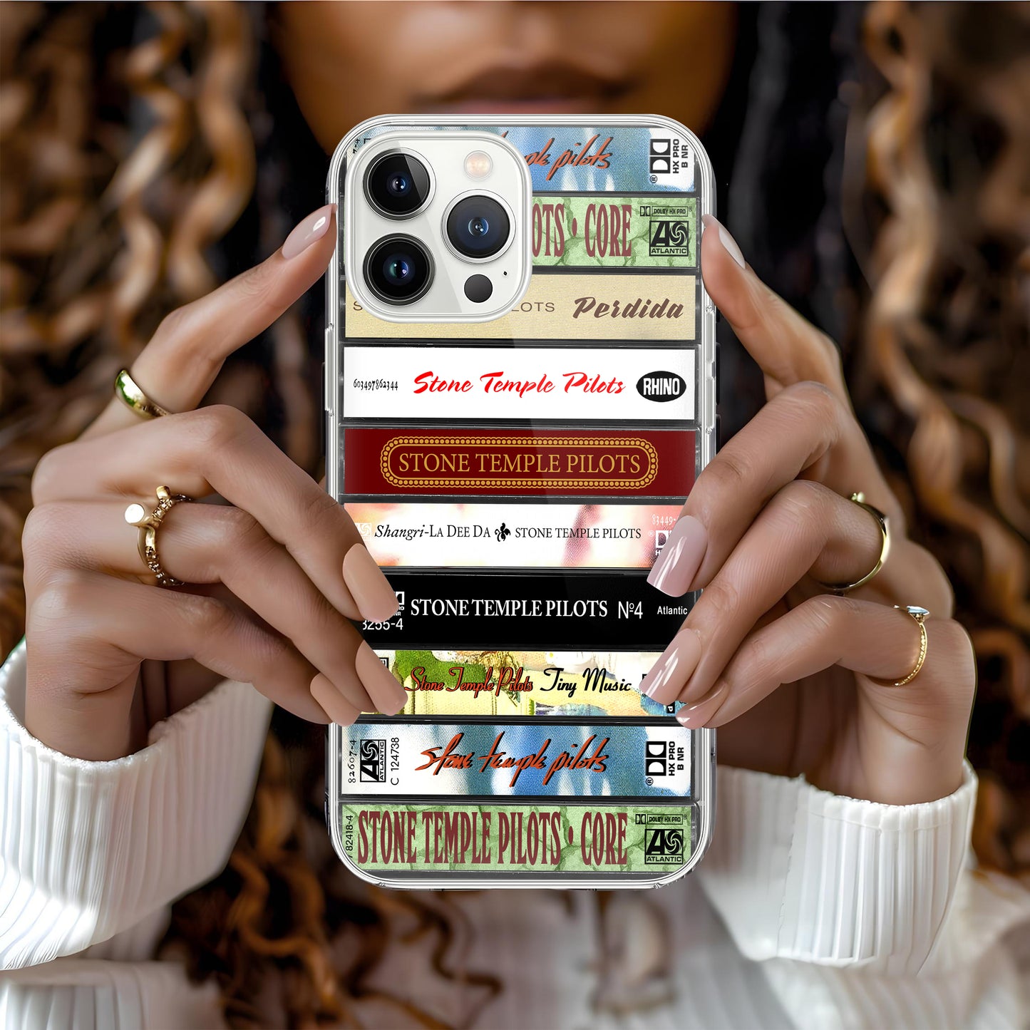 Stone Temple Pilots Albums Cassette Collection Retro Phone Case