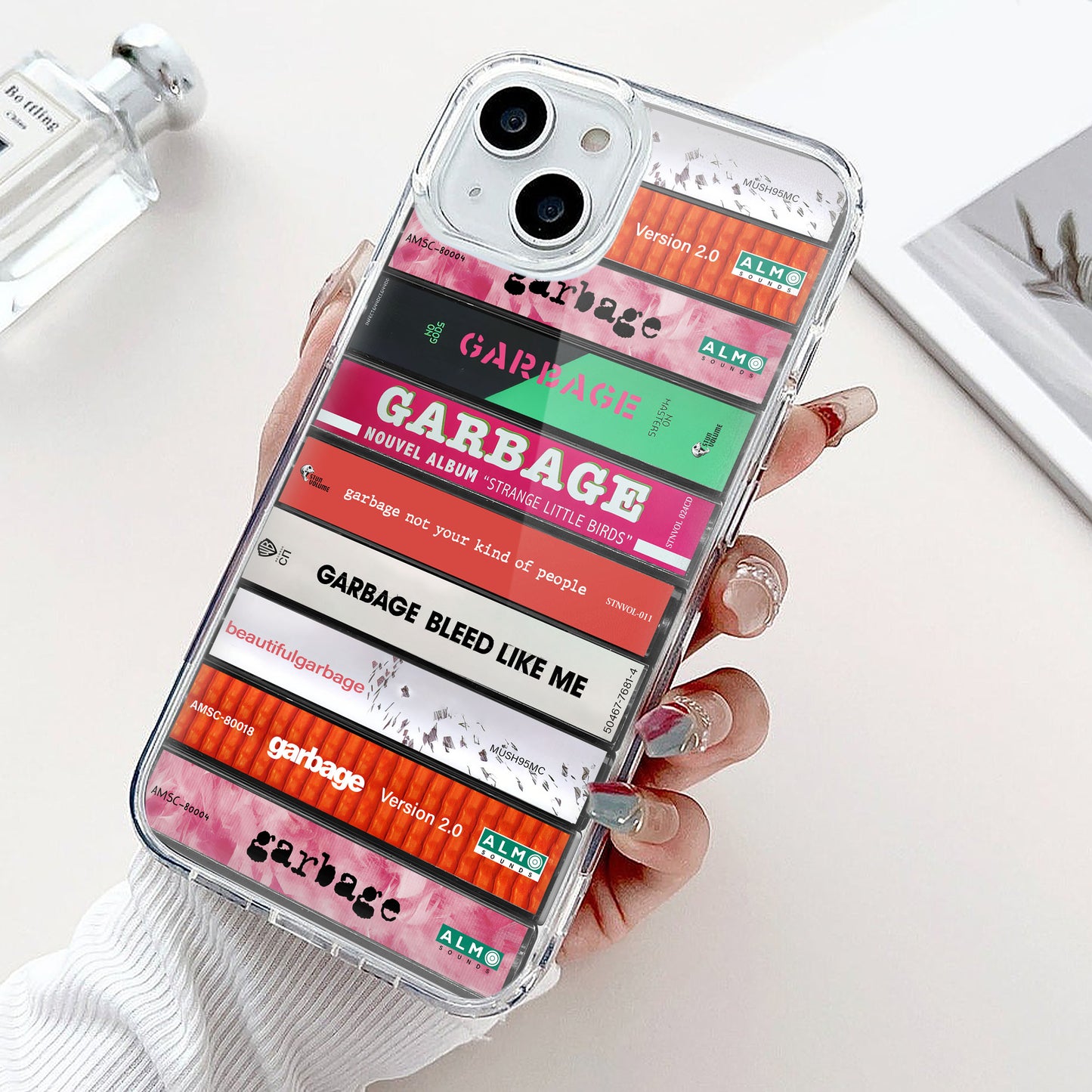 Garbage Albums Cassette Collection Retro Phone Case