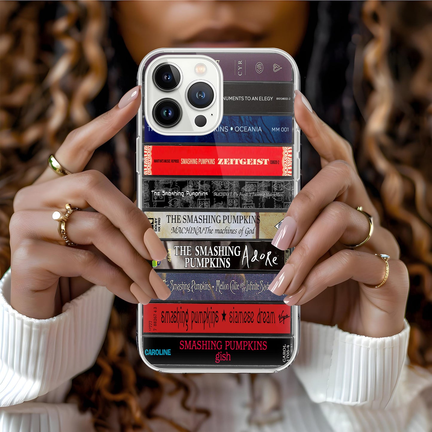 The Smashing Pumpkins Albums Cassette Collection Retro Phone Case