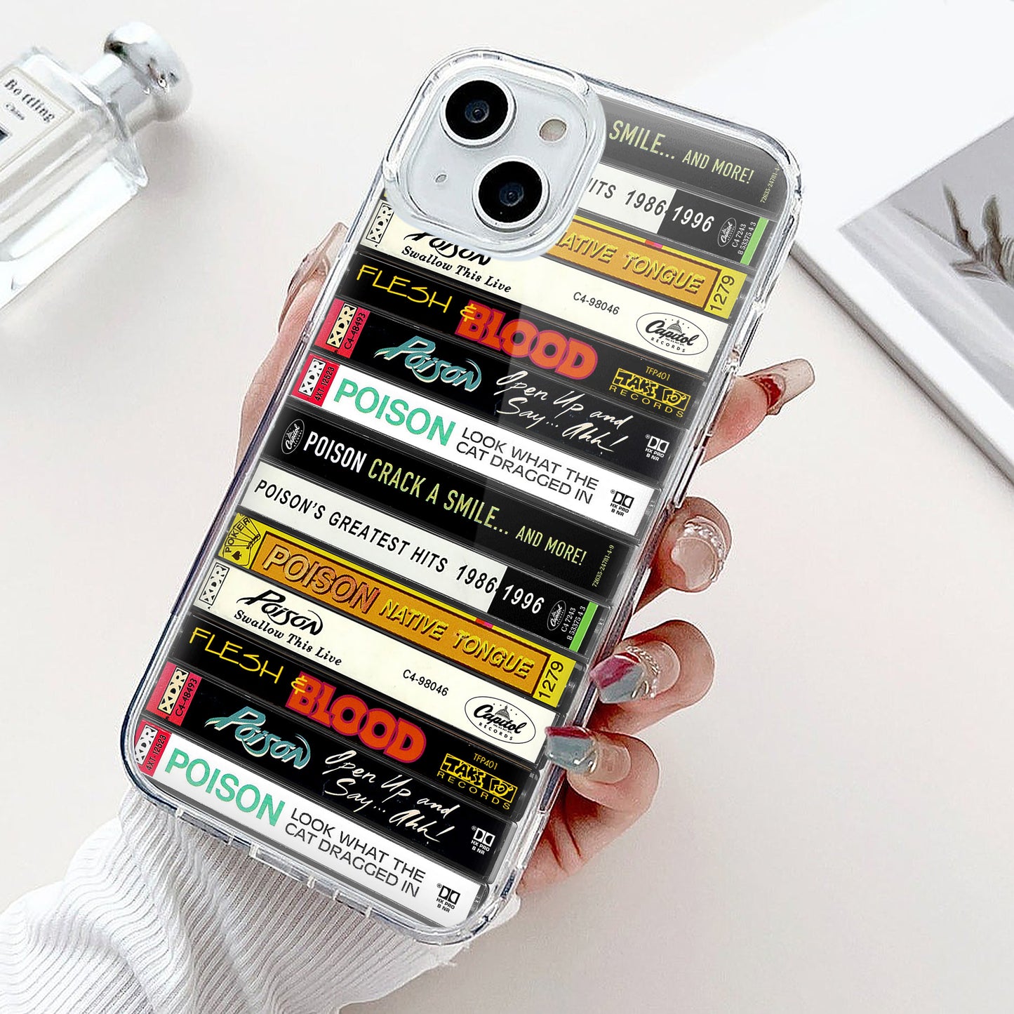 Poison Albums Cassette Collection Retro Phone Case