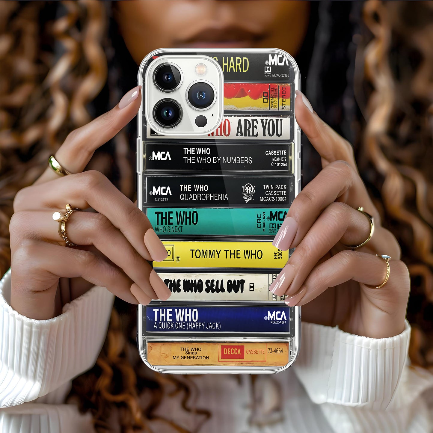 The Who Albums Cassette Collection Retro Phone Case