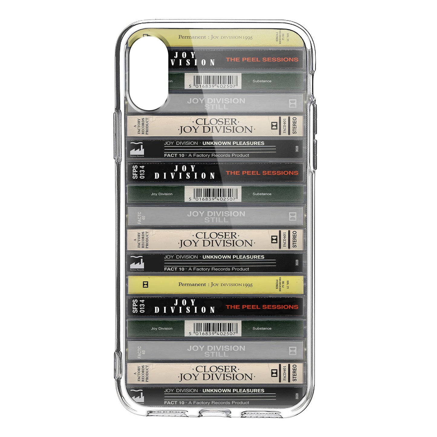 Joy Division Albums Cassette Collection Retro Phone Case