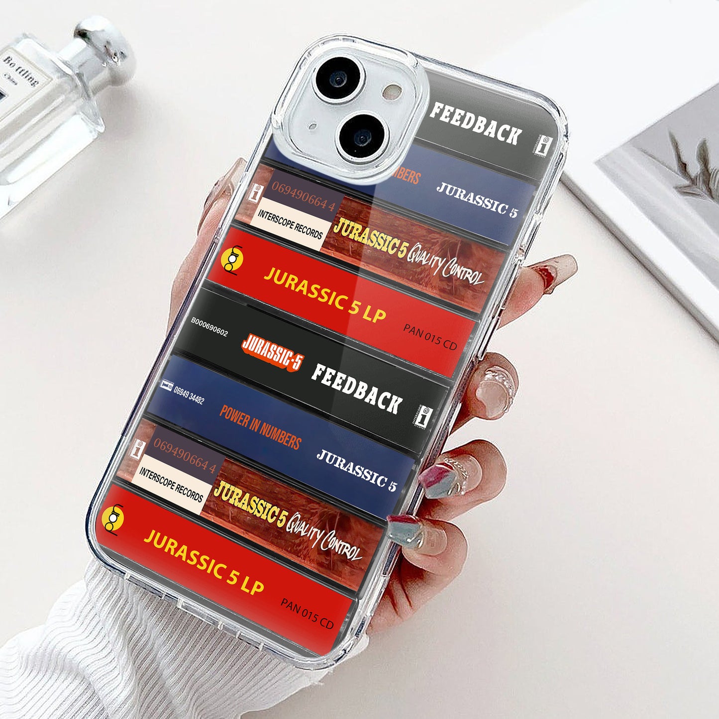 Jurassic 5 Albums Cassette Collection Retro Phone Case