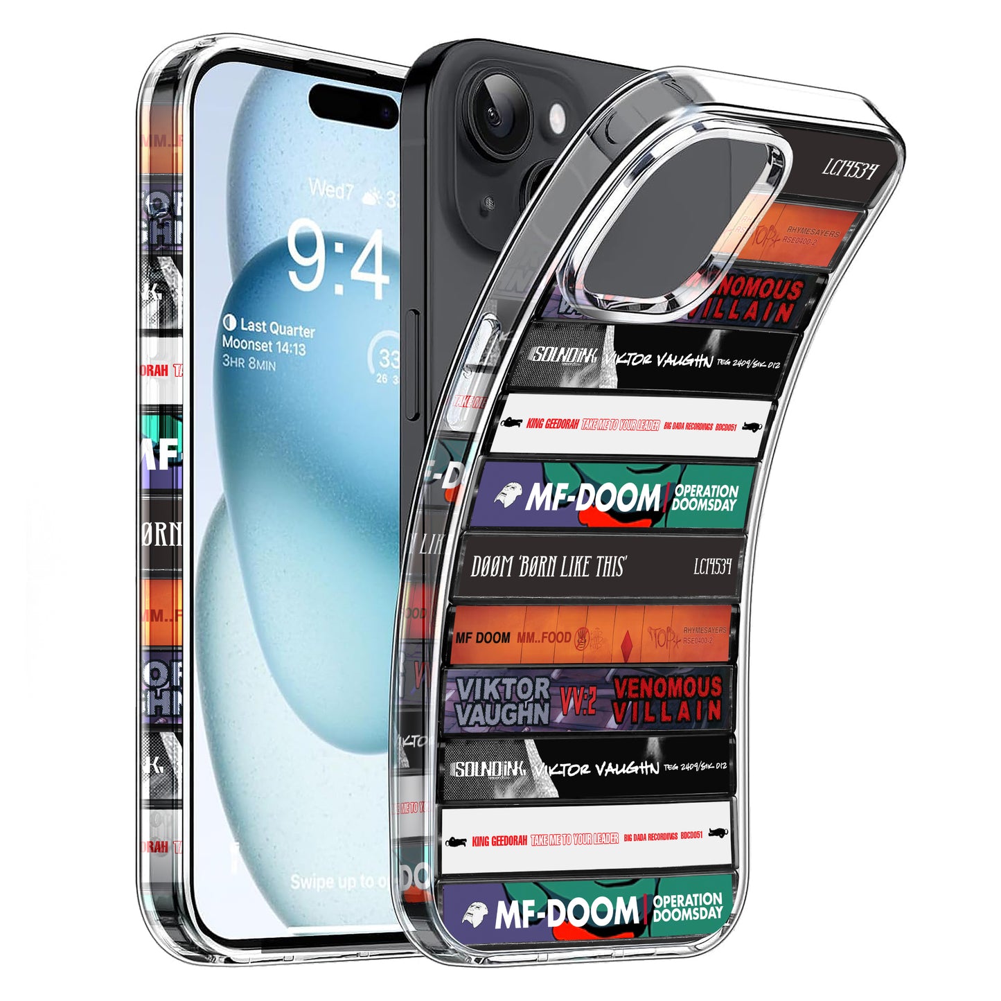MF Doom Albums Cassette Collection Retro Phone Case