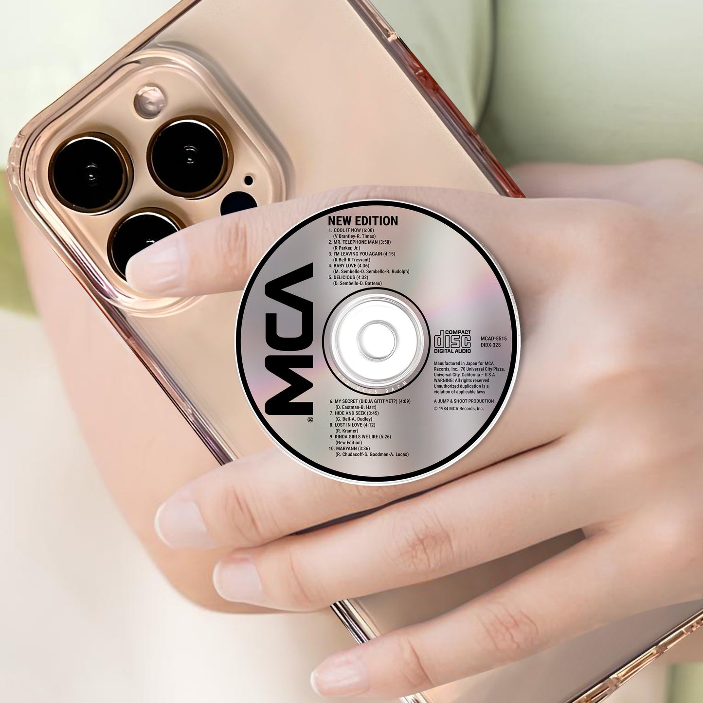 New Edition CD Magnetic Phone Grip