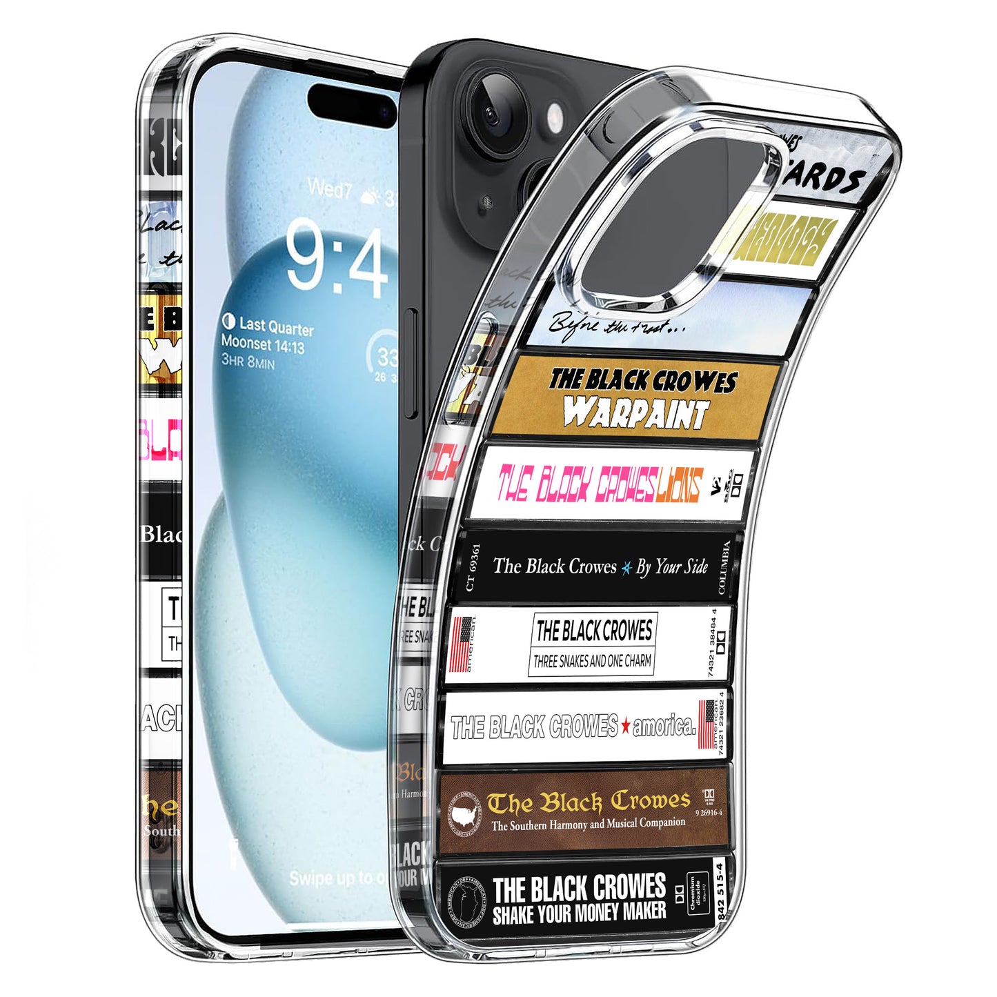 The Black Crowes Albums Cassette Collection Retro Phone Case