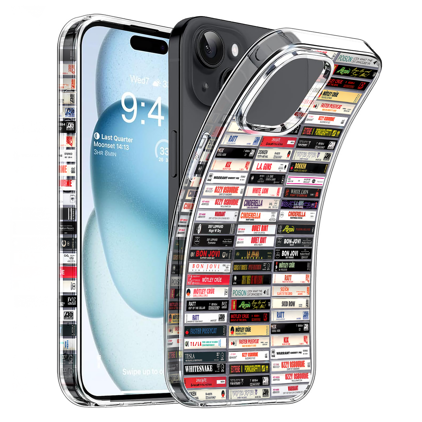 Metal Heavy Metal Kings Classic Albums Cassette Collection Retro MagSafe Phone Case