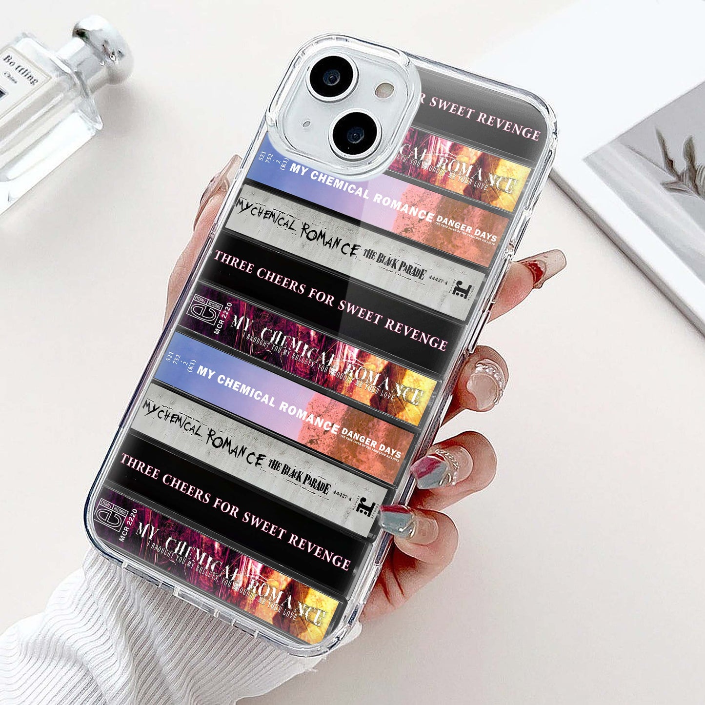 My Chemical Romance Albums Cassette Collection Retro Phone Case