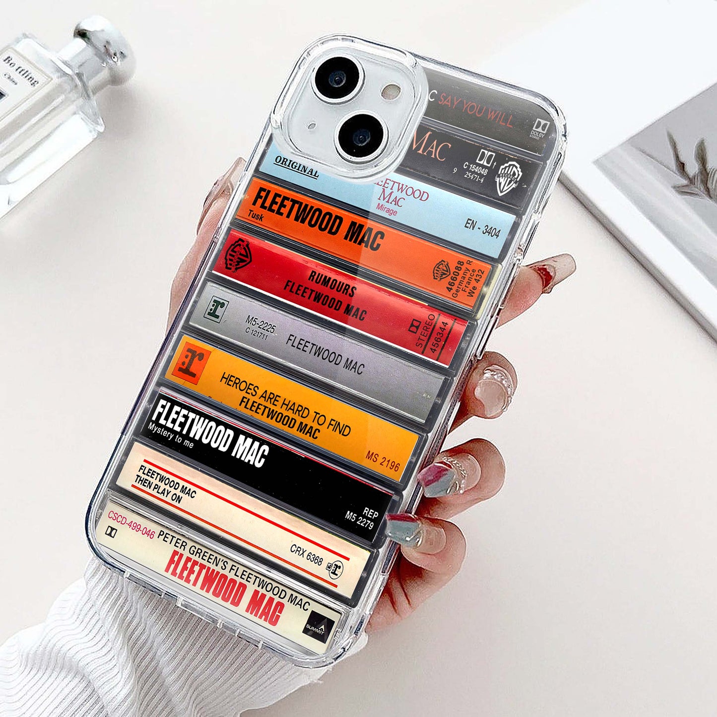 Fleetwood Mac Albums Cassette Collection Retro Phone Case