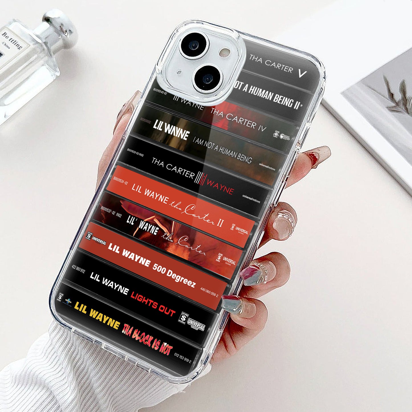 Lil Wayne Albums Cassette Collection Retro Phone Case