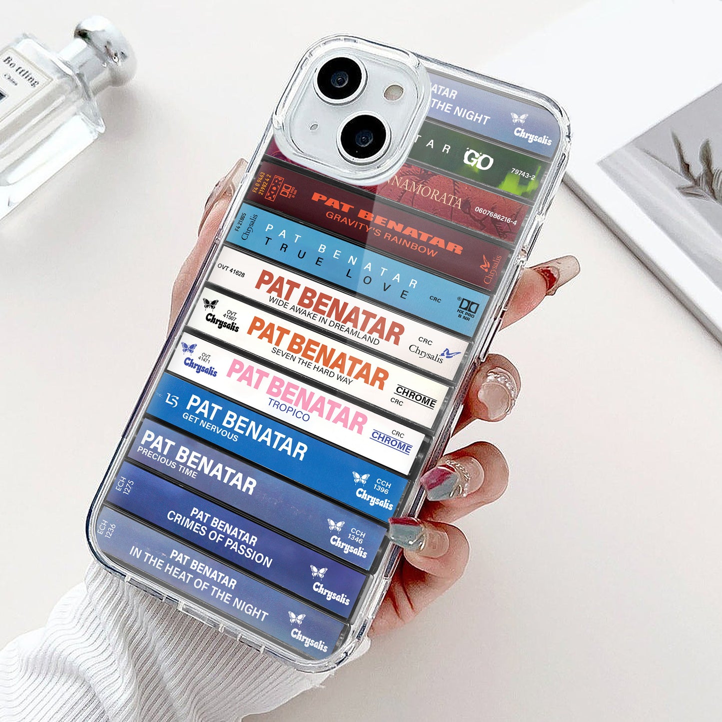 Pat Benatar Albums Cassette Collection Retro Phone Case